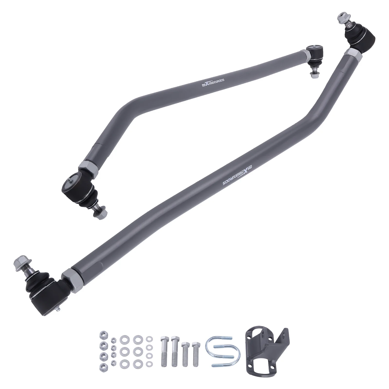 

MaXpeedingrods Front Suspension Kit Adjustable Drag Link & Tie Rod Bar for Ram 2500 3500 4WD 8-Lug 1994-1999