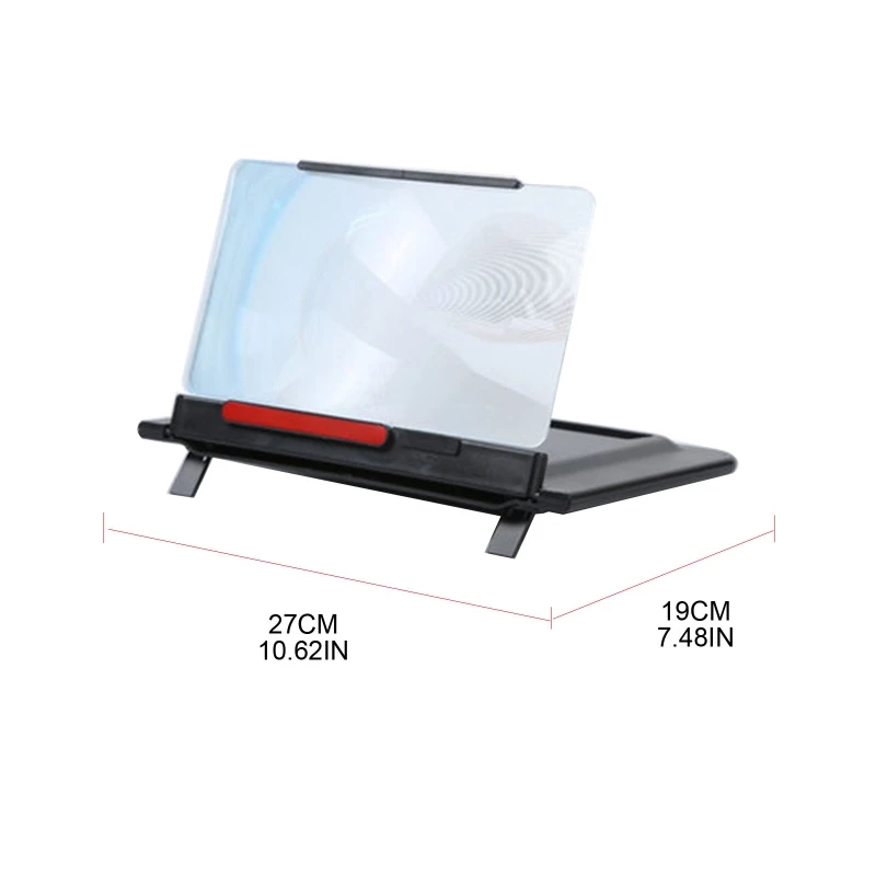 2024 New 3D High Definition Screen Magnifier for Cell PhoneThin Foldable Mobile Phone Screen Amplifier 3D Smartphone Magnifying