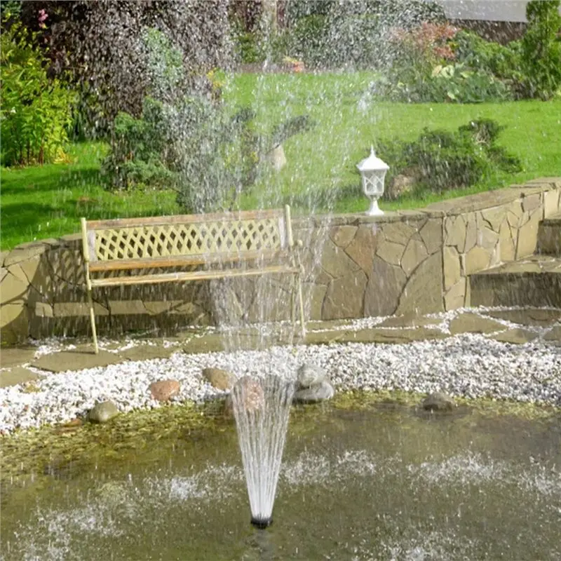 2026 New Water Feature Pump 9W Solar Panel Powered Solar Fountain Pond Pump Kit For Garden Pool Pond Fountain view 4