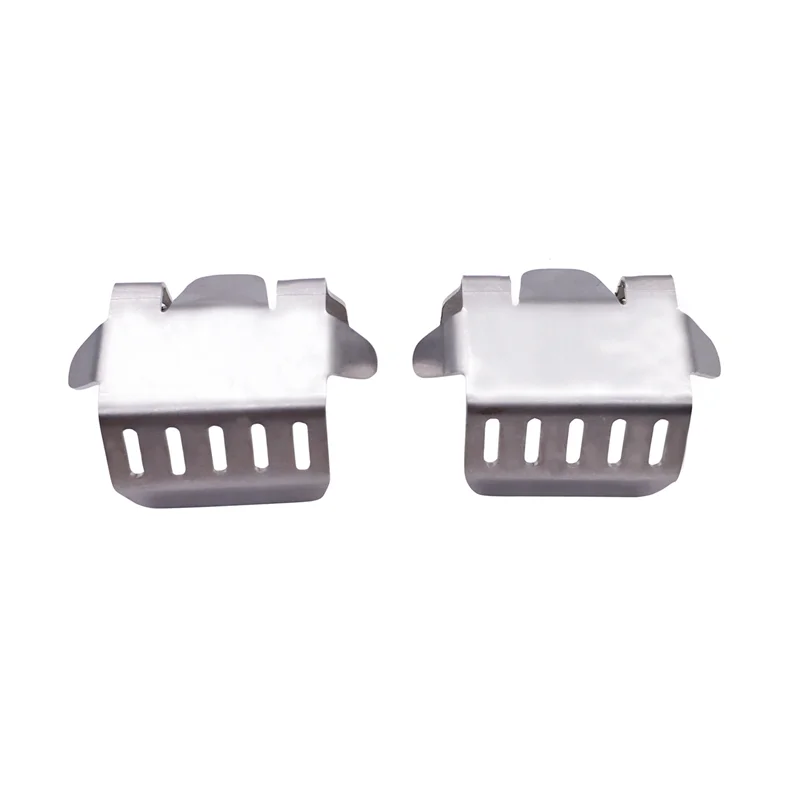 AS96-3X parachoques delantero inferior + eje + soporte de caja de cambios juego de placa de deslizamiento de protección para 1/10 RC Crawler AXIAL SCX10 II 90046 90047