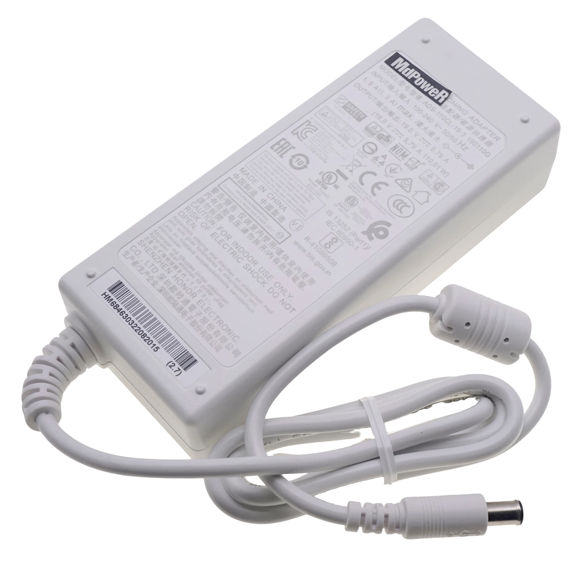 

ADS-110CL-19A-3 19V 5.79A 19.5V 5.65A Switching AC Adapter For LG 34UM95C 34UC98 PF1500G PROJECTOR BFP100-27 EAY63032202