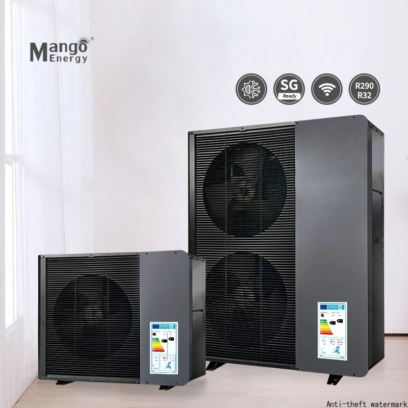 2026 Hot Selling2024 New Design R290 R32 10kw 20kw 30kw air to Water Heat Pump Water Heater Evi Dc Inverter Heat Pump 20kw