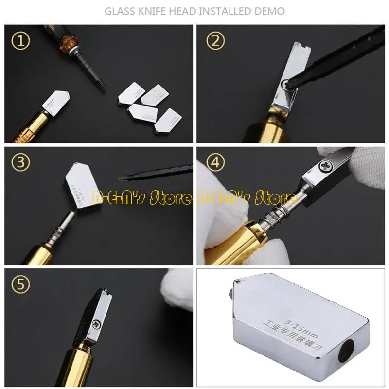 Y1AD قطع غيار الزجاجات الزجاجية قطع غيار ماكينات قطع الزجاج متينة له #3