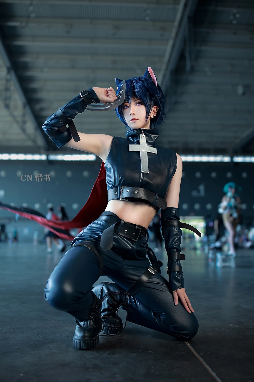 Nuevo disfraz de Cosplay Tsukiyomi Ikuto, cómic de juego de rol de Navidad y Halloween, personalizado, Mooyiyi, nueva garra de espuma EVA única gratis