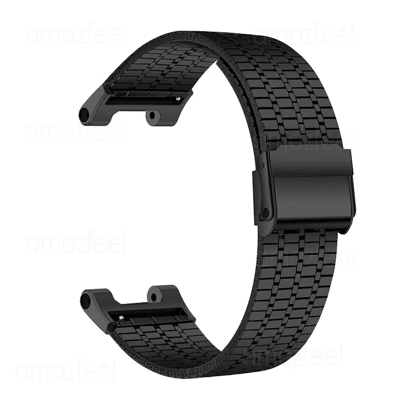 Stainless Steel Watchband For Amazfit T-Rex 2 Metal Strap For Amazfit T Rex Pro/T Rex2 Wrist Band for amazfit t-rex pro Bracelet