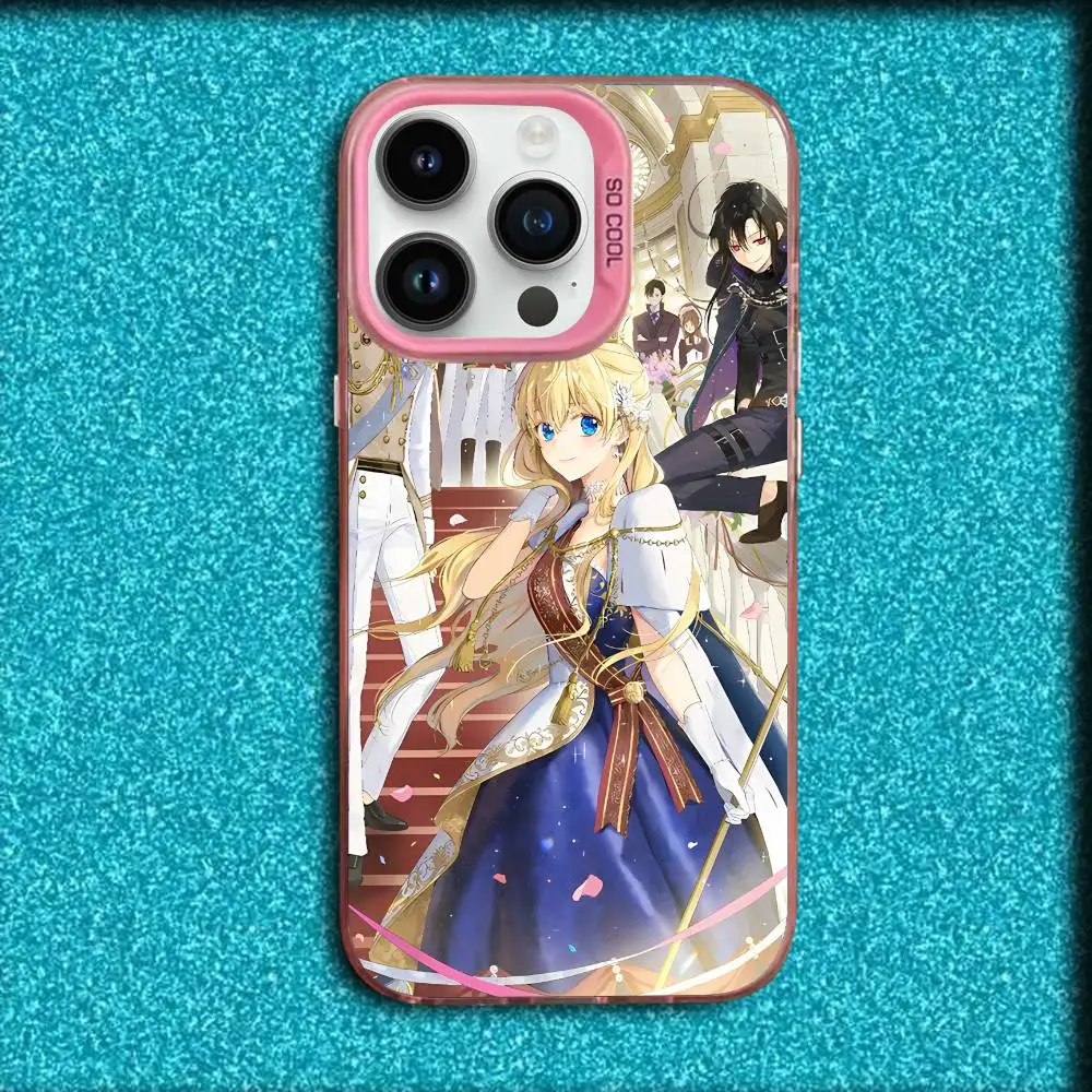 حافظة هاتف من صنعني الأميرة لوكاس أثاناسيا لهاتف آيفون 17,16,15,14,13,12,11,Pro,Max,Plus,E,SE4,Air,Mini Pink IMD Box #5