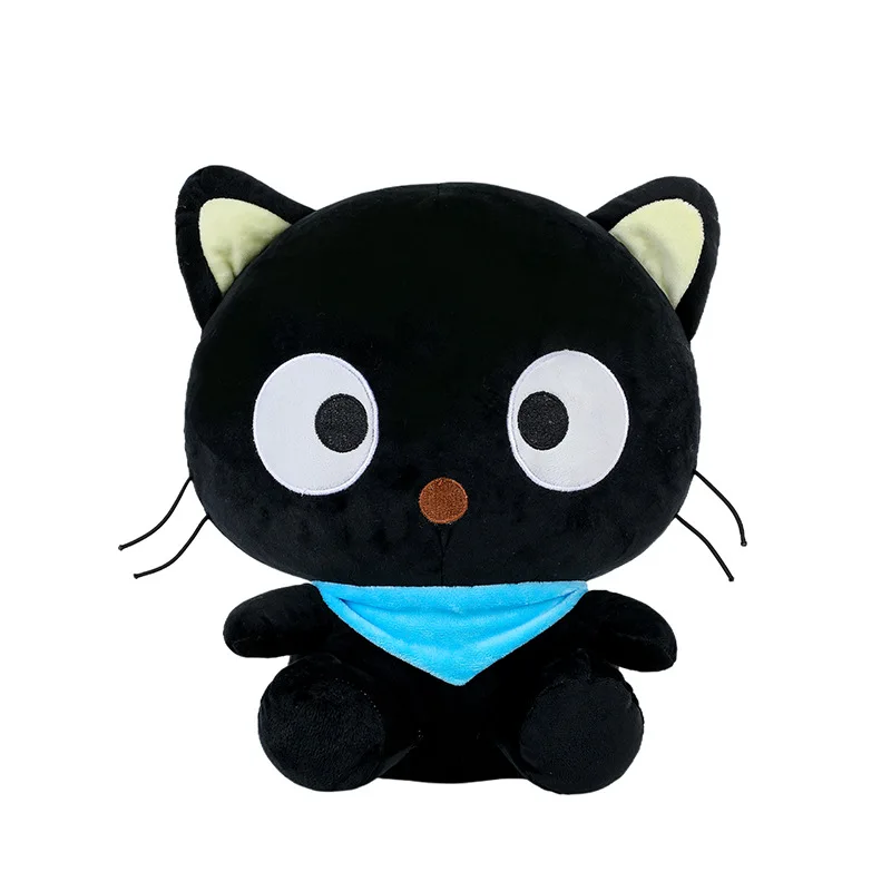 Kawaii Chococat Plush Toy Sanrio Chocolate Cat Stuffed Animal Kids Birthday Xmas Gift for Children Soft Doll Present Wholesale view 5