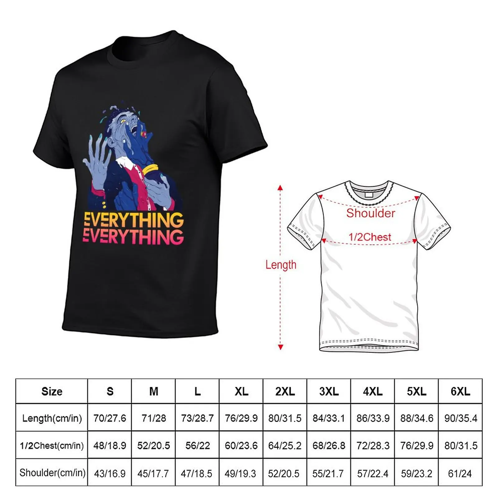 Everything Everything Band T-Shirt boys animal print quick-drying T-shirt men