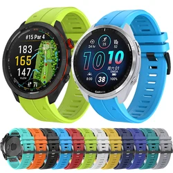 Quickfit 22 26mm Silicone Strap For Garmin Approach S70 S62 Instinct 2X Forerunner 965 955 945 935 Epix Pro 2 Official band 1:1