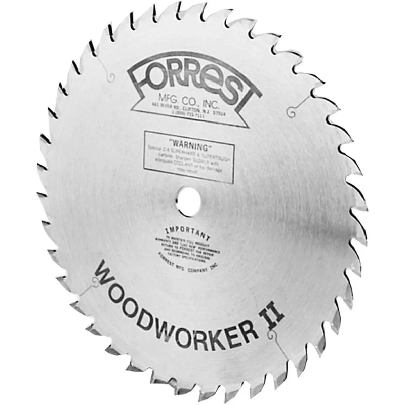 WW10407125 Woodworker II 10-Inch 40 Tooth ATB .125 Kerf Saw Blade with 5/8-Inch Arbor