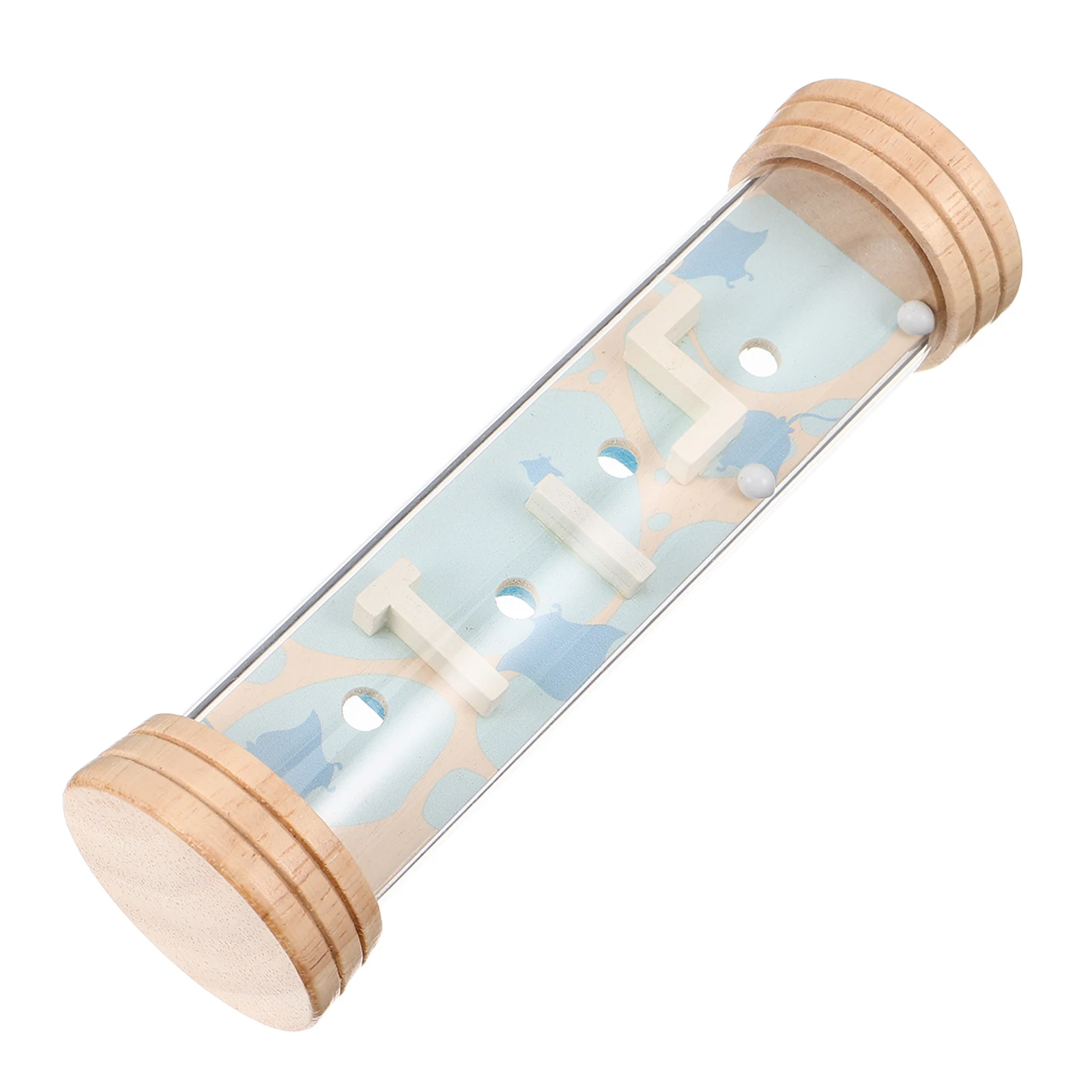 Children Rain Sound Tube Cognitive Rain Stick Sensory For Toddlers Infant Hand-Eye Coordination Musical Instrument Playtime