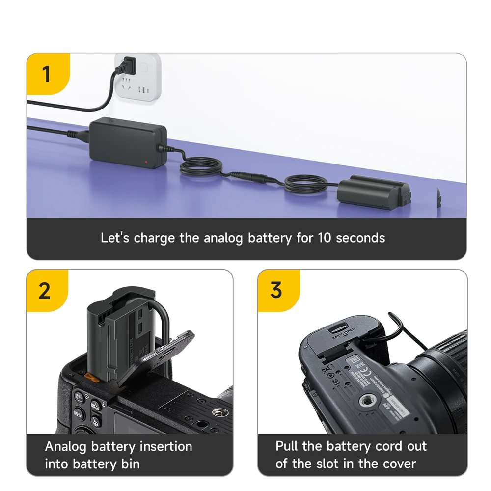 EN-EL15 EN EL15A Dummy Battery EH-5 EP-5B EP 5B DC Coupler AC Power Adapter USB-C PD Cable for Nikon D700 D750 D500 D600 D610