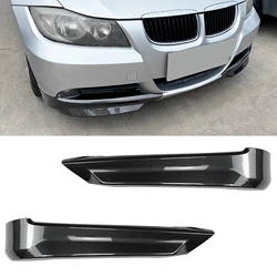 Front Bumper Side Spoiler Lip For BMW 3 Series E90 E91 318i 320i 325i 330i 2005-2008 Base Sedan Fog Light Air Vent Cover Canard