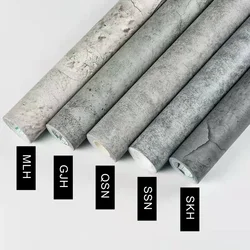 60CM Cement Adhesive Sticker for Furniture Decoration for Bedroom Living Room Wallpaper Film PVC Vinyl Waterproof Wall Stickers