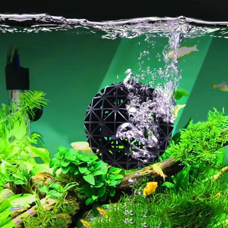 

Aquarium Filter Bio Balls Sponge Media, Portable Wet Dry Cotton for Air Pump Fish Tank Pond Clean, 16mm 26mm 36mm 46mm 56mm