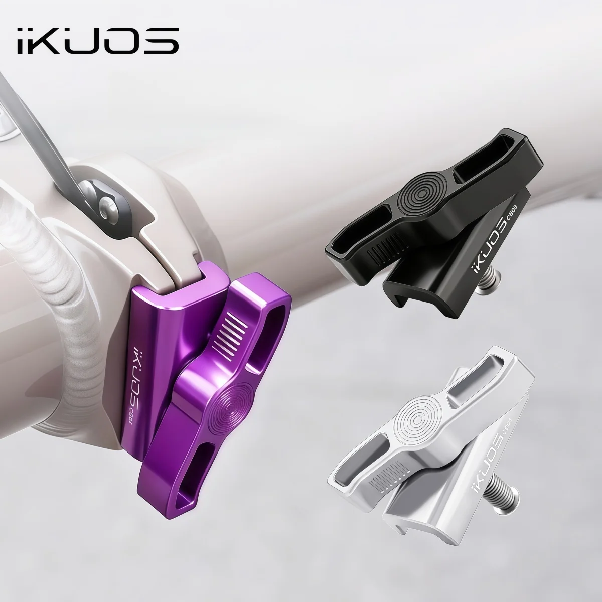 

IKUOS CB03 / CB04 CNC Aluminum Clamp For Brompton & JAVA NEO Folding Bike Head Tube / Crossbar Lock| Precision Anti-Rattle