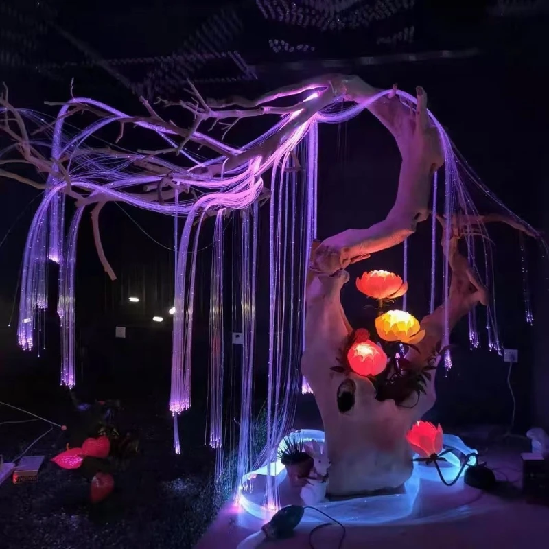 

Волоконно-оптический свет Пластиковое освещение Интернет-знаменитость звездное небо