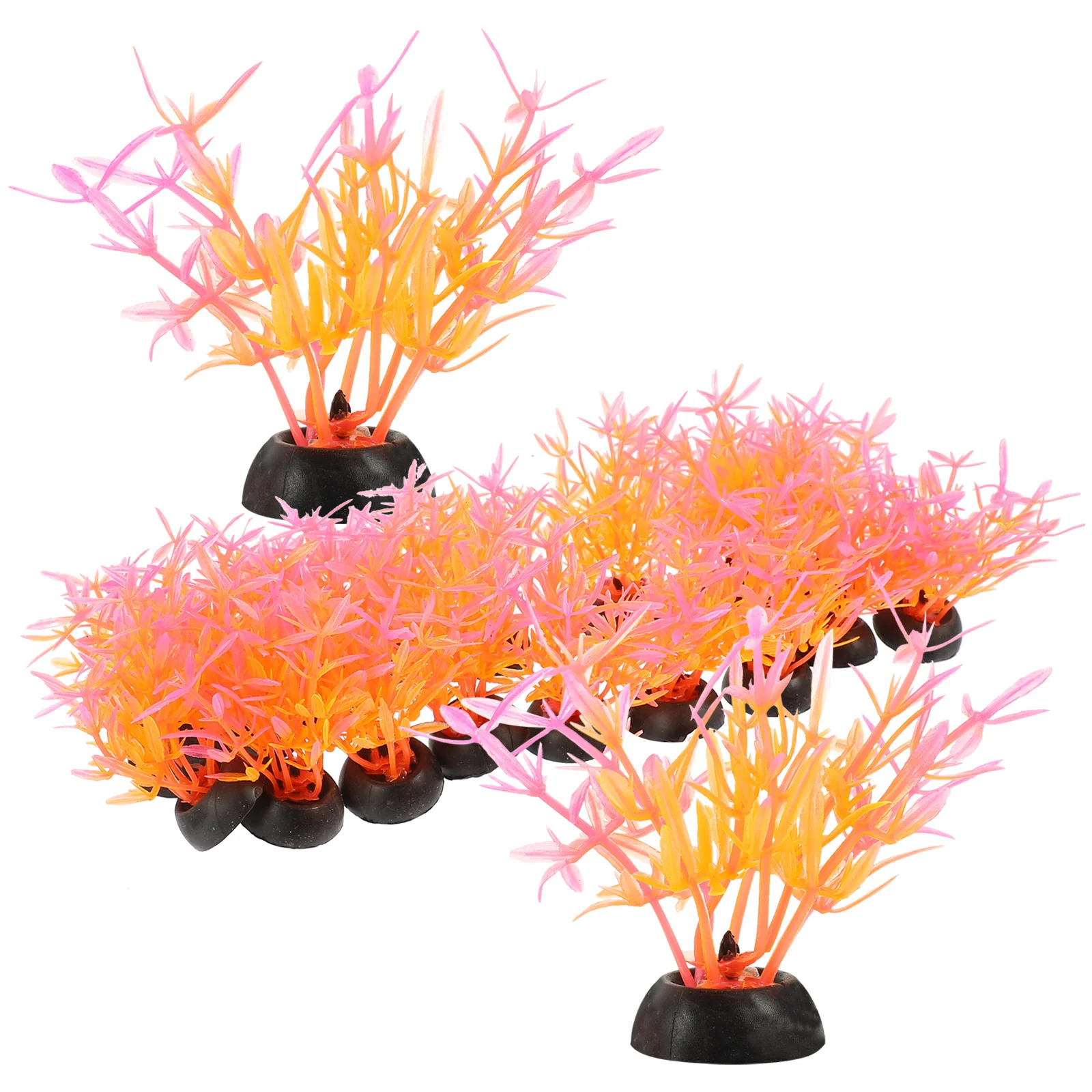 

20 Pcs Aquarium Landscaping Plant Ornament Safe Faux Decorate Decoration Fish Tank Plants Plastic