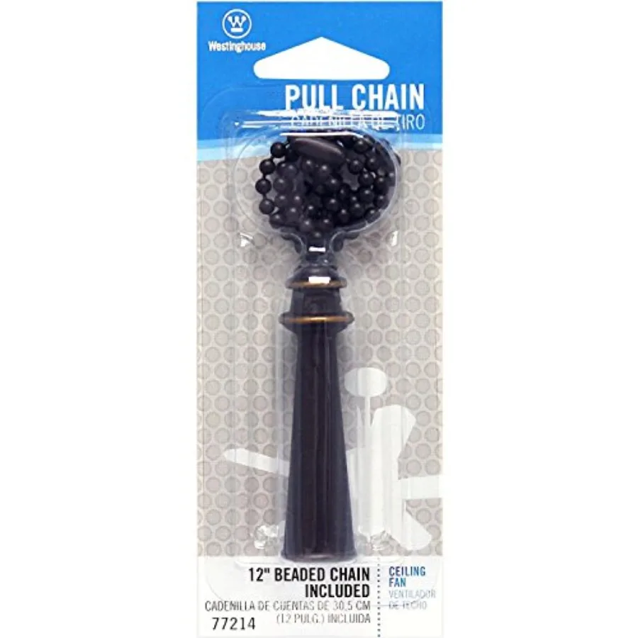 7721400 Trophy Pull Chain, Oil Rubbed Bronze, 1 Pack