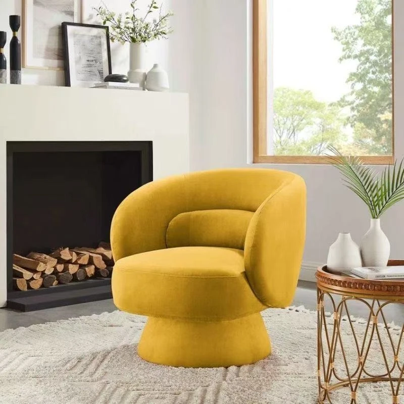 Nordic designer club single sofa chair Internet celebrity modern minimalist light luxury living room balcony lazy leisure chair