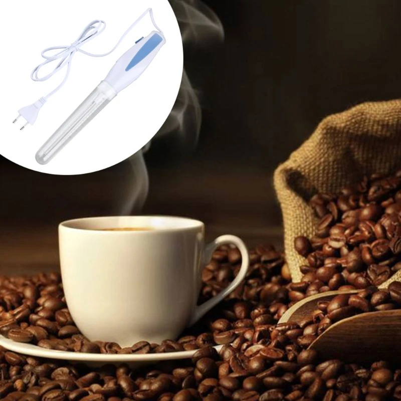 Immersion Hand Portable Handheld Milk Frother Egg Whisk Electric Espresso Machine Mixer Easy Clean