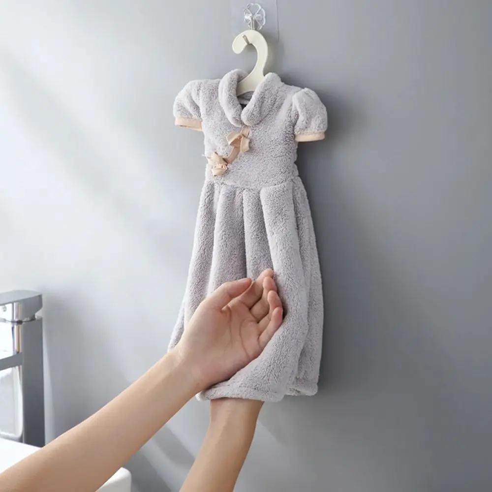 Dishes Washing Mini Dress Hanging Soft Highquality Little Clothes Microfiber Towel Handkerchief Household Dishcloth Hand Cloth