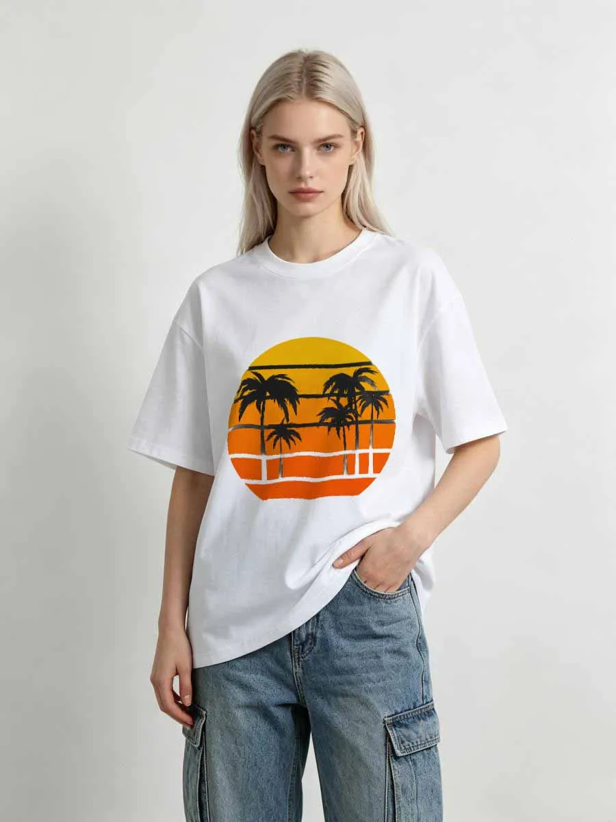 T-shirts d'été au style théâtral, coupe incurvée, futuristes, pour fêtes de plage, modernistes, inégalés, révolutionnaires, incontournables, pionniers, gothiques