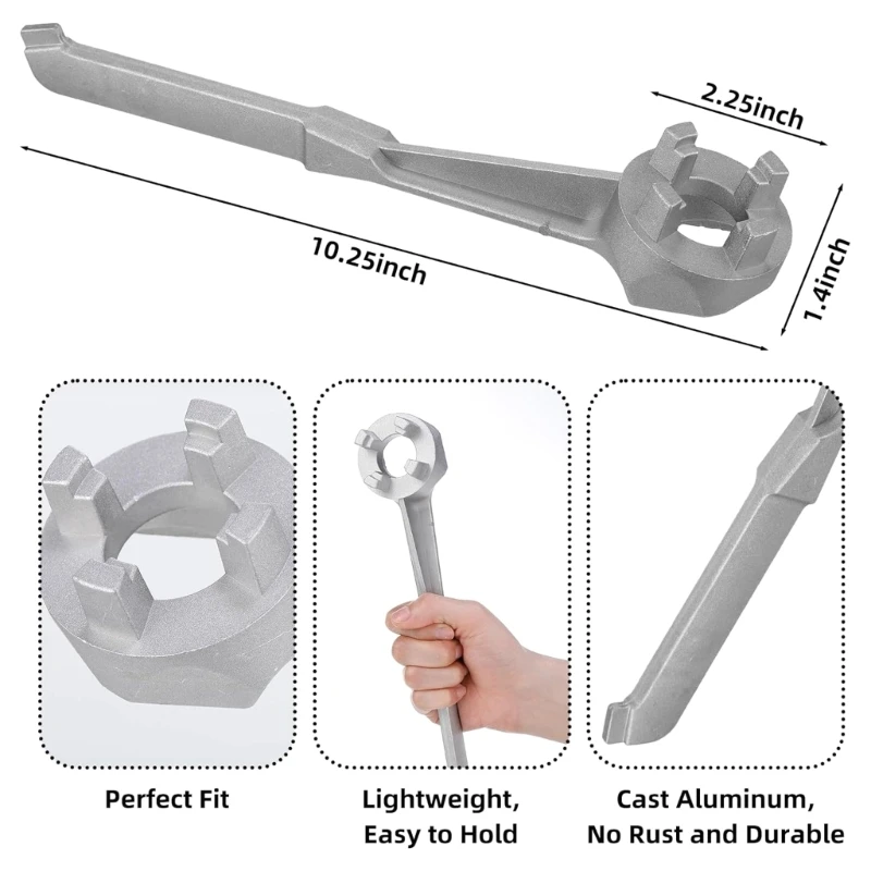 Tapón tambor 20 piezas, tapas orificio tapón 2 y 3/4 pulgadas, tapas tambor 55 galones, tapones Metal