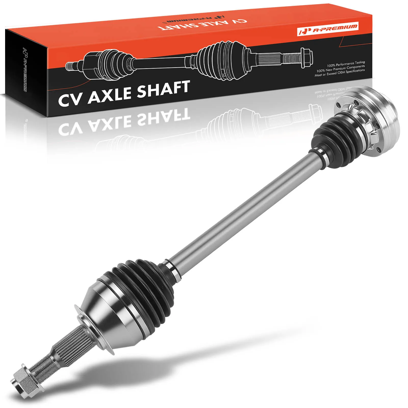 A-Premium Rear Driver Side CV Axle Assembly for Chevrolet Camaro 2016-2023 V8 6.2L Naturally