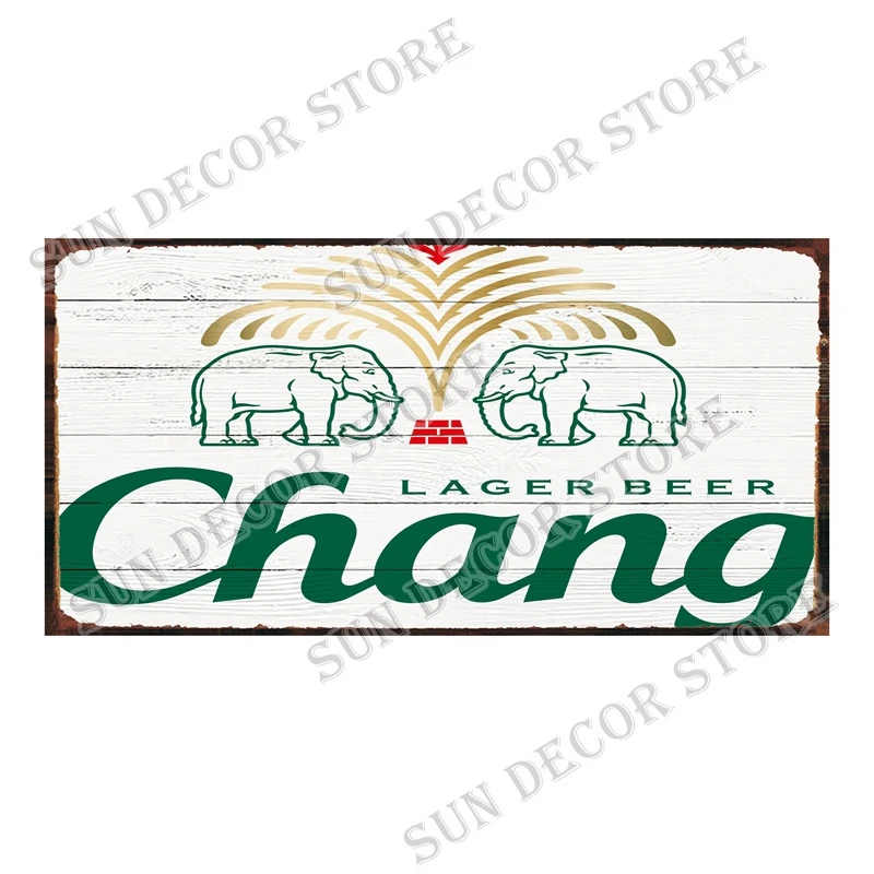 Germany Asia Beer Vintage Metal Sign Shabby Poster Tin Plate Wall Decor For Bar Club Man Cave Gift 6x12 Inch Customizable C-25