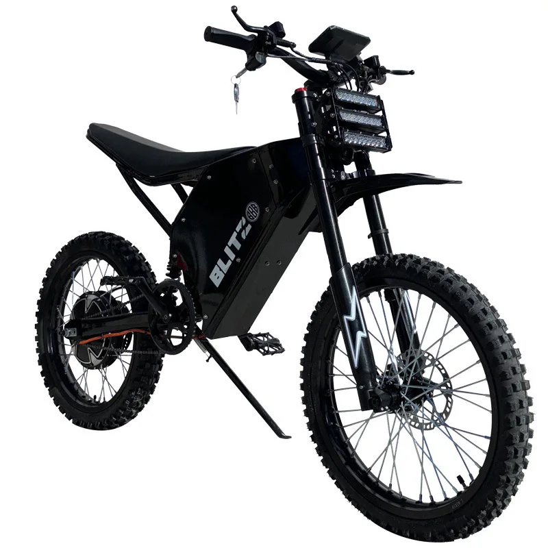120km/h High-Power Off-Road E-Motorcycle 19-Inch Perfect for Mountain & Beach Rides with Foot Pedals