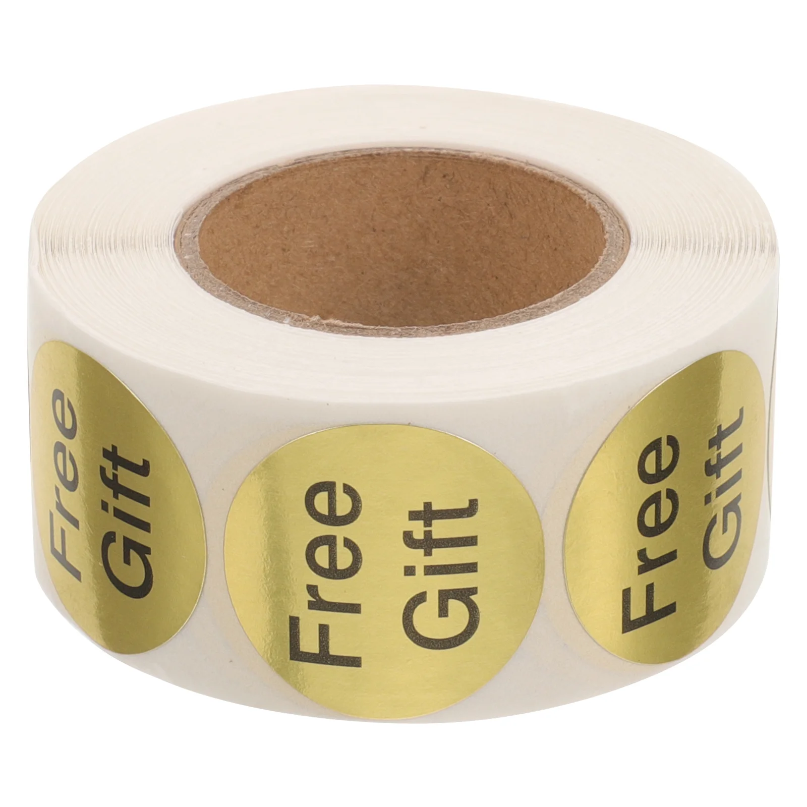 500 Uds. Etiqueta adhesiva de regalo gratis, pegatina adhesiva de agradecimiento del cliente para decoración de embalaje de regalo de pequeñas empresas