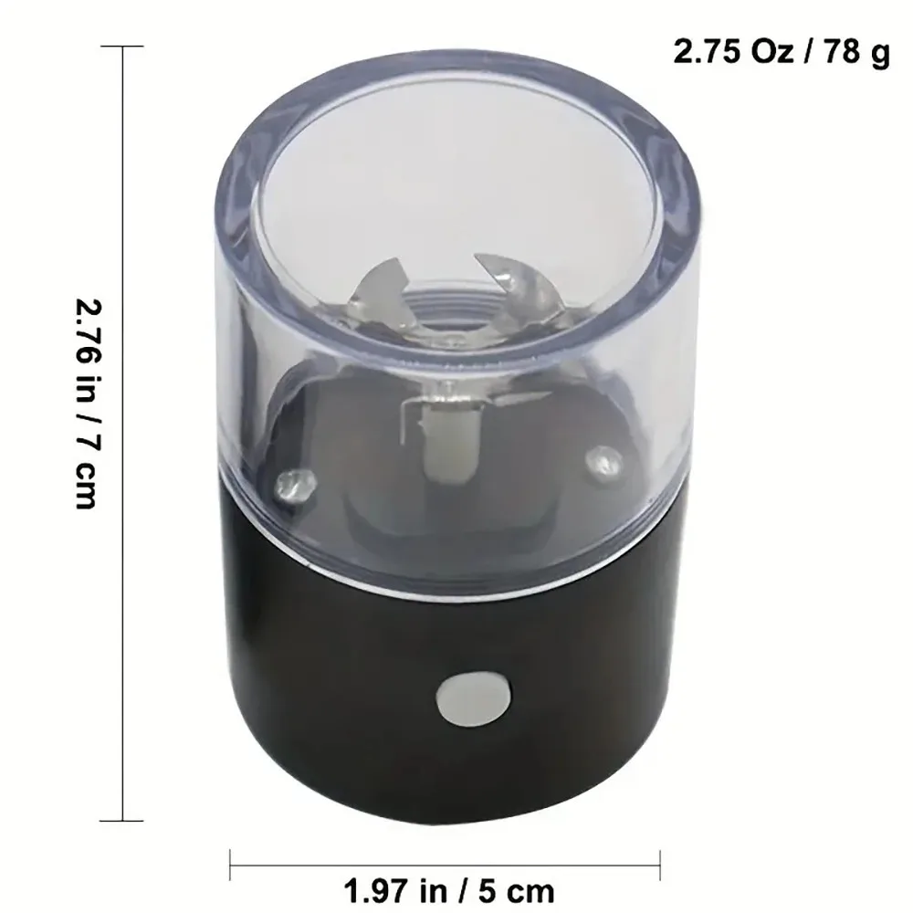 ماكينة قطع العشب التي تعمل بمنفذ USB، مطحنة التبغ، مطحنة الأعشاب الكهربائية، ملحقات التدخين، أداة المطبخ المنزلية #6