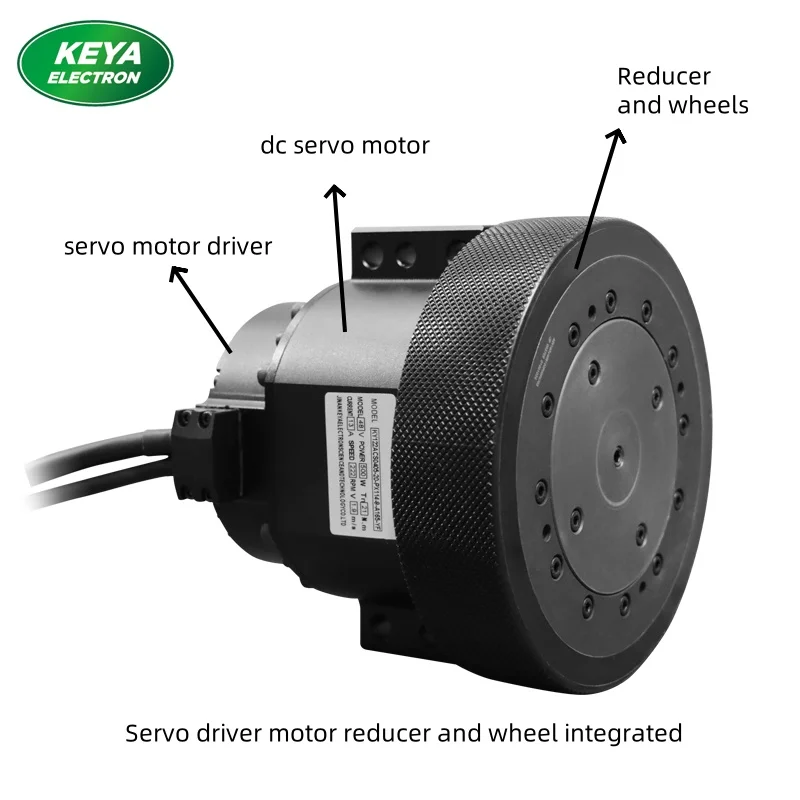 Servo-integrated Wheels for Light-load Mobile Robots, Lurking Robots, and AMR-specific