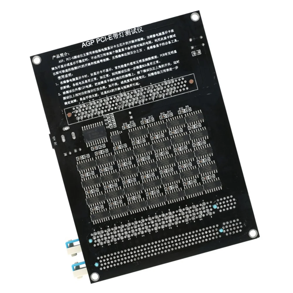 Imagem -05 - Agp Pci-e X16 Dupla-purpose Soquete Testador de Exibição de Imagem Placa de Vídeo Verificador Testador Placa Gráfica Ferramenta de Diagnóstico