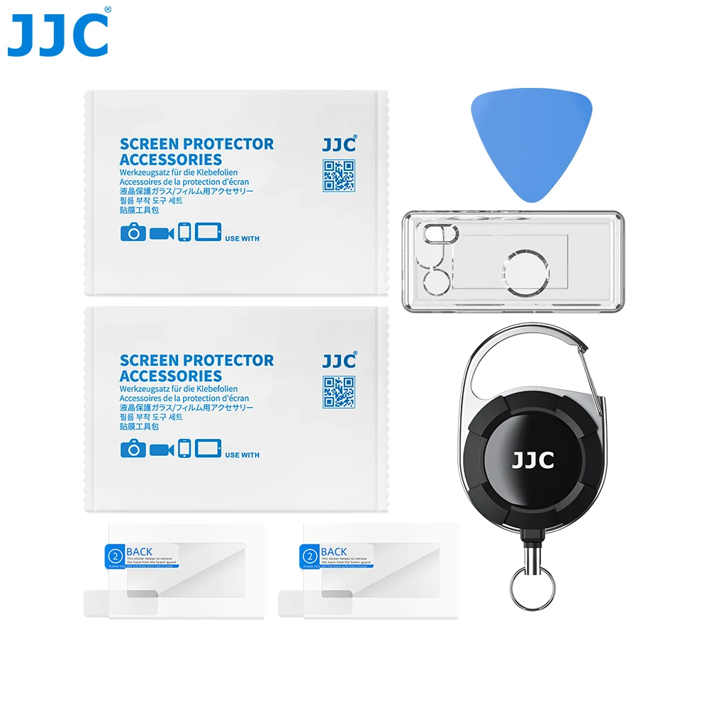 JJC Schutzhülle aus TPU für Kodak Charmera Schlüsselanhänger Digitalkamera Transparente Schutzhülle mit LAR Displayschutzfolie – Detail 15