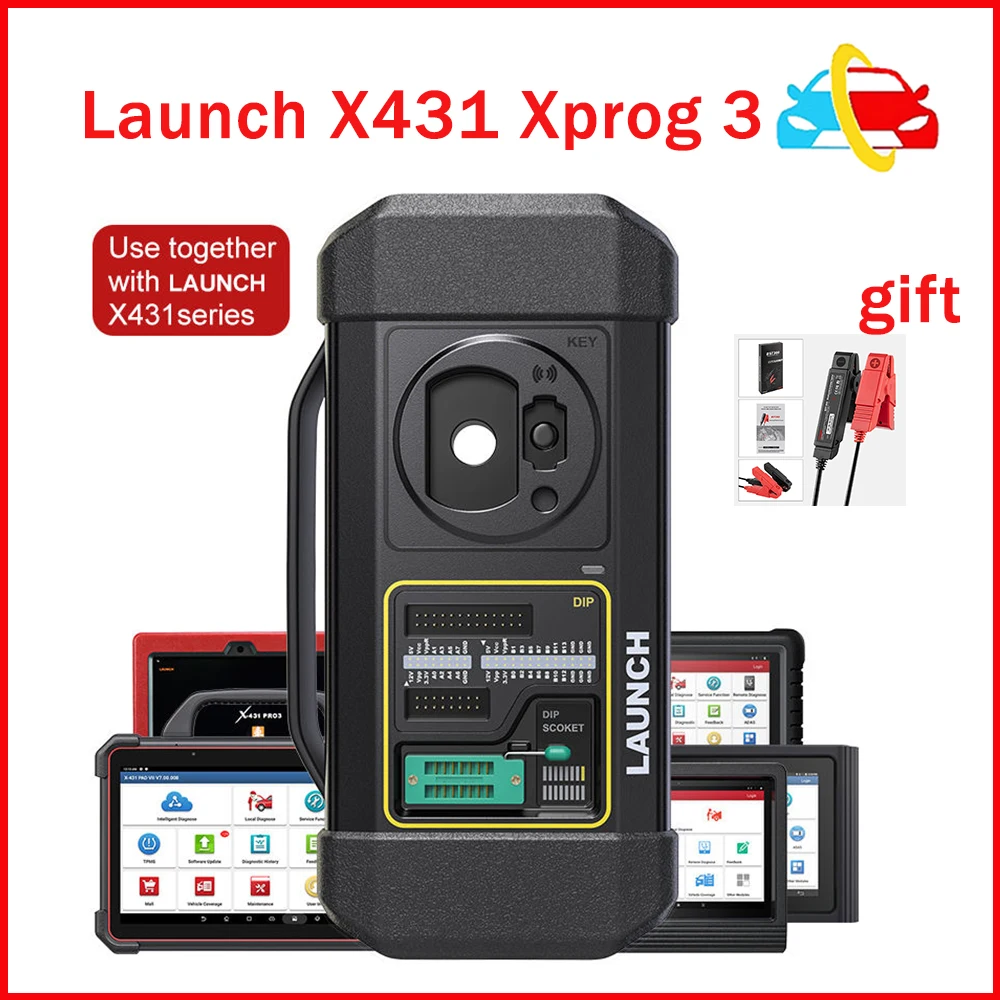 

Launch X431 Xprog 3 XPROG3 431 X PROG 3 Advanced Immobilizer Key Programmer Black OBD2 Machine X-PRO3 Powerful Diagnostic tool