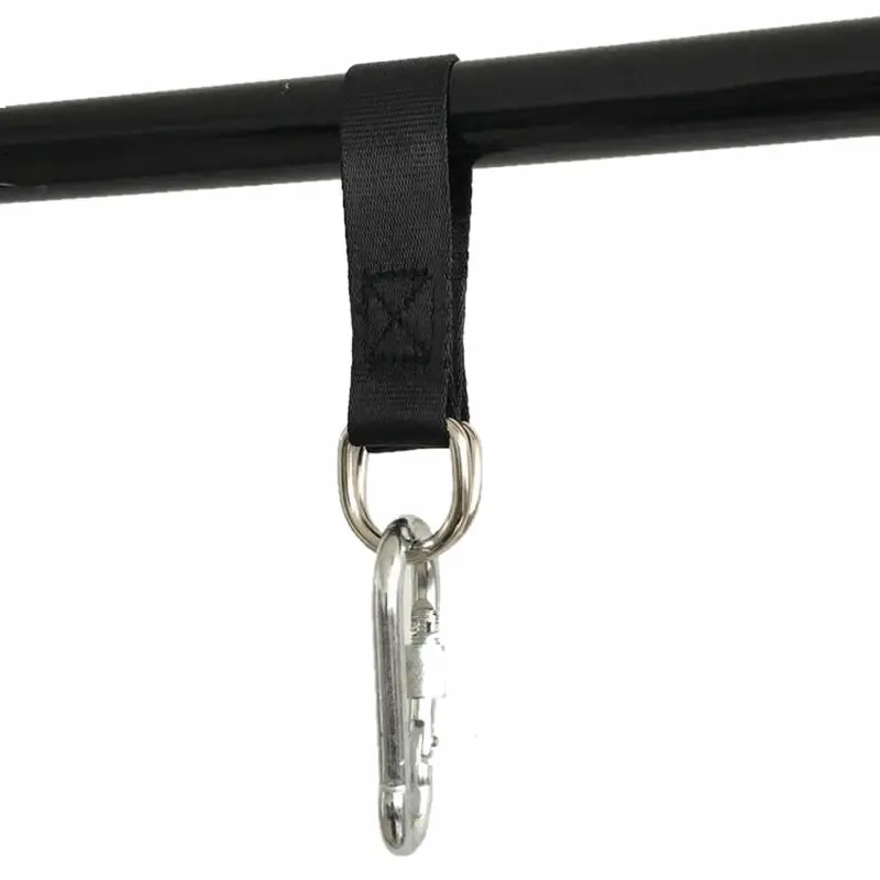 Baumschaukelgurte, 200 kg, robuster Hakenring-Hängegürtel, Verbindungsgürtel für Hängematte, Boxsack, Schaukel, horizontale Stange – Detail 1