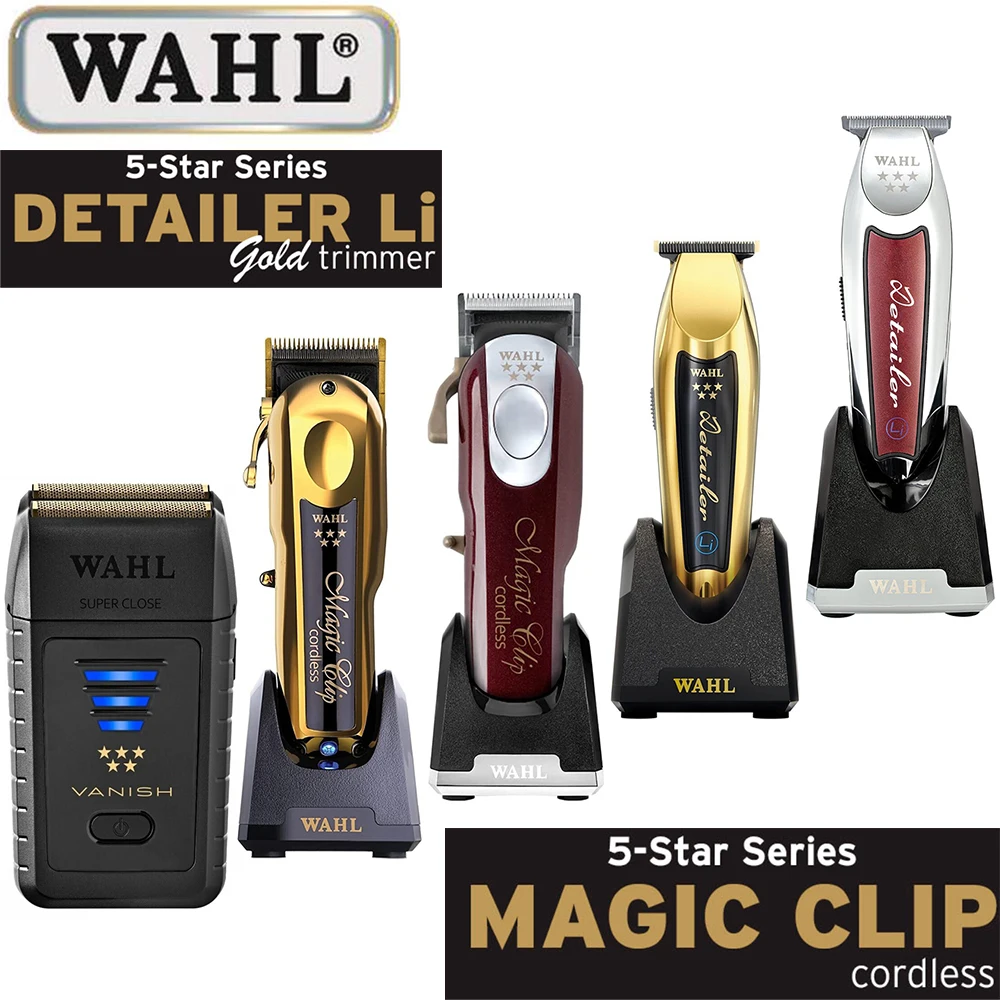 Wahl 8148 Magic Clip Legend Senior Professional Barber Cordless Hair Clipper&Hair Trimmer&Vanish Shaver For Barbers and Stylists