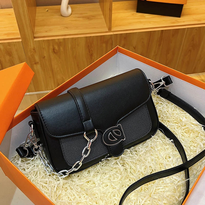 

Stylish Ladies Leather Crossbody Bag Handbags by Luxury Brand - Women's Shoulder Tote Bags Elegant Classic Design