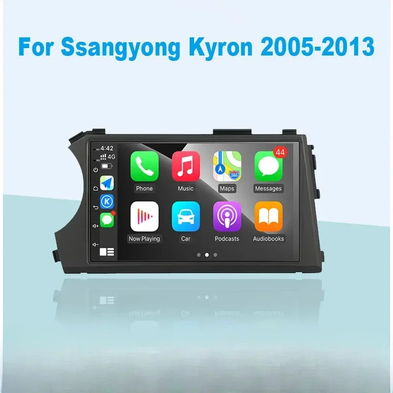 

For Ssangyong Kyron Actyon 2005 2006 2007 2008 2009 2010-2013 Bluetooth Multimedia Player Car Radio Android 13.0 Carplay GPS 4G