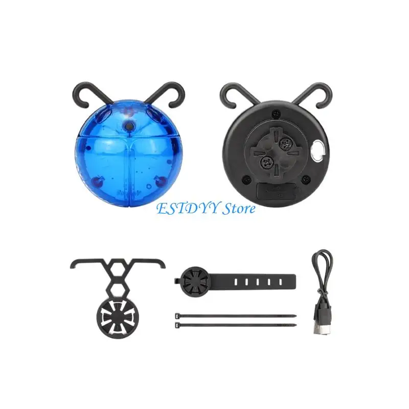 

G6DE Warning Cycling Light Rechargeable Security Tail Light Bright Bikes Rear Light