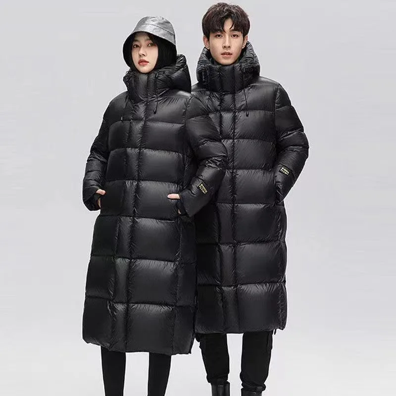 

New Winter Comfortable Couples Outdoor Mountaineering Camping Long Style Jackets Windproof Warm Versatile Breathable Jackets
