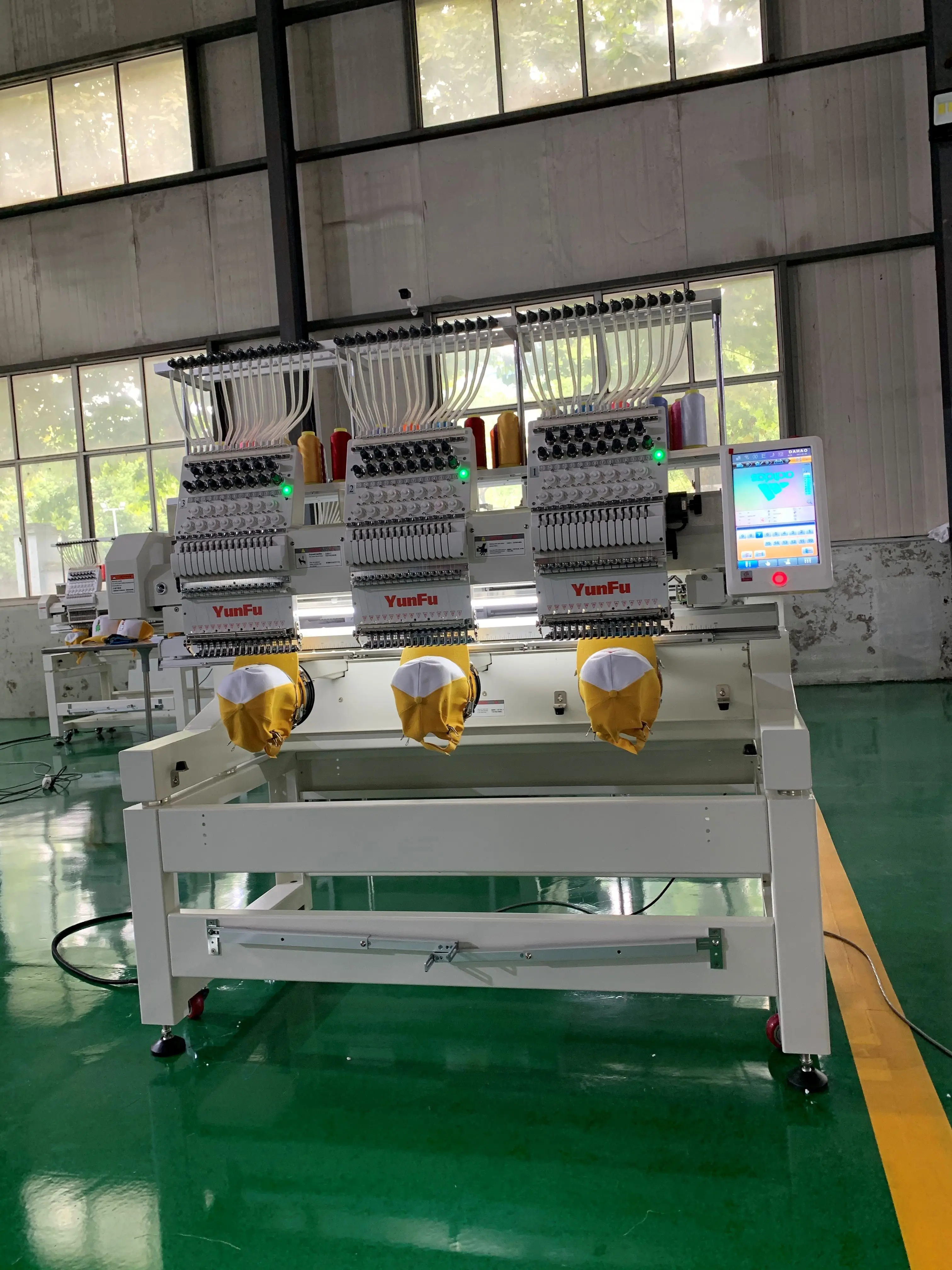 Hot New Multi-Head Tubular Embroidery Machine Cap Sewing Printing Machine for Home Use High Quality Embroidery Printing Features