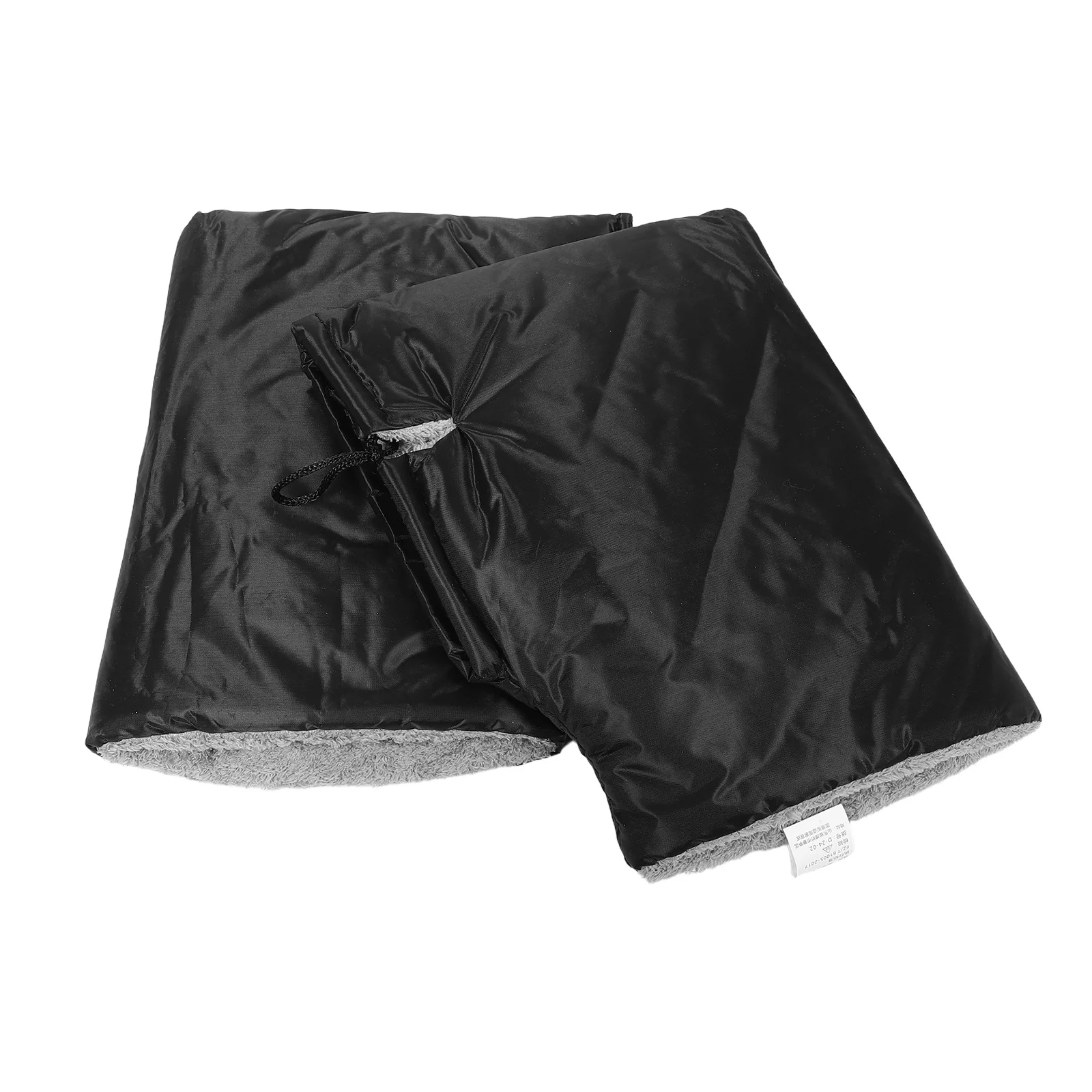 

1 Pair Electric Bike Handlebar Gloves Thickened Lined Thermal Mitts Windproof Waterproof Hand Warmers For Cold Weather Riding