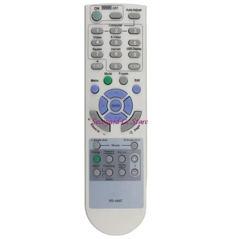 N3UC جديد استبدال جهاز التحكم عن بُعد لجهاز عرض Projector RD-450C للمكتب المنزلي