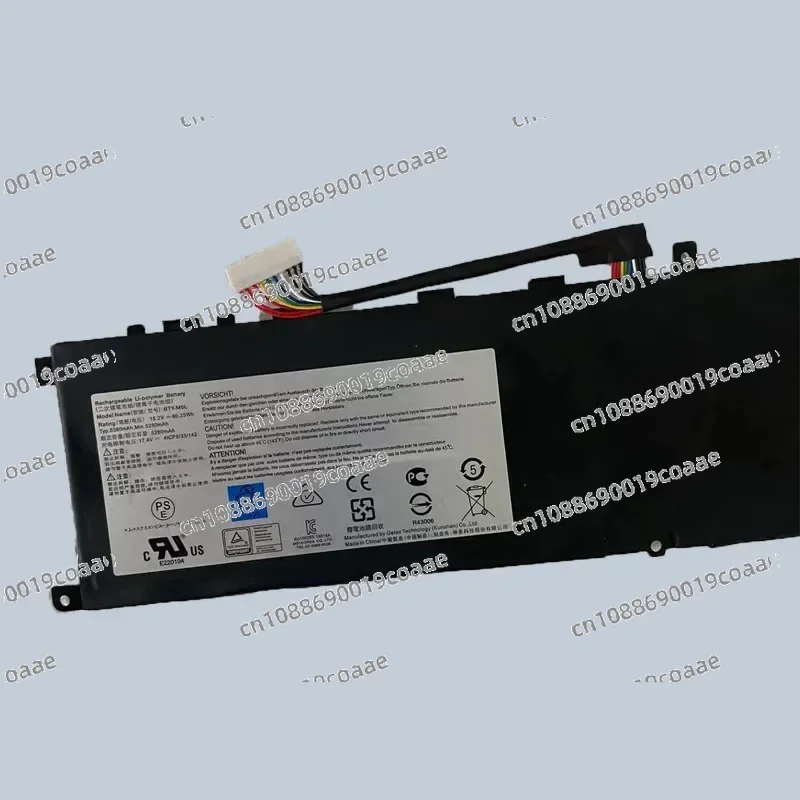 

Applicable To GS65 P65 P75 P63 GS75 MS-16q 2 BTY-M6L Battery