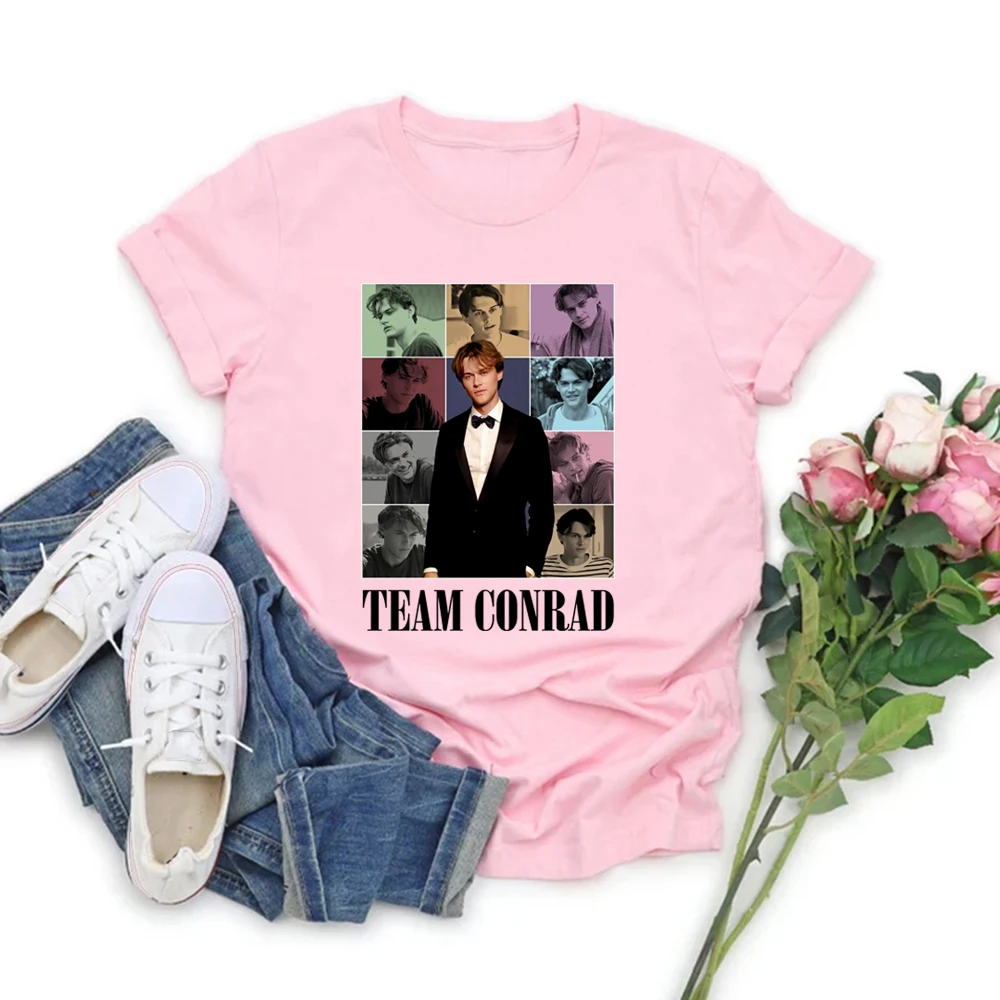 تي شيرت فريق كونراد TSITP جرافيك تي شيرت صيفي رومانسي تي شيرت نسائي بأكمام قصيرة تي شيرت للشاطئ ملابس الشارع الشهير #5