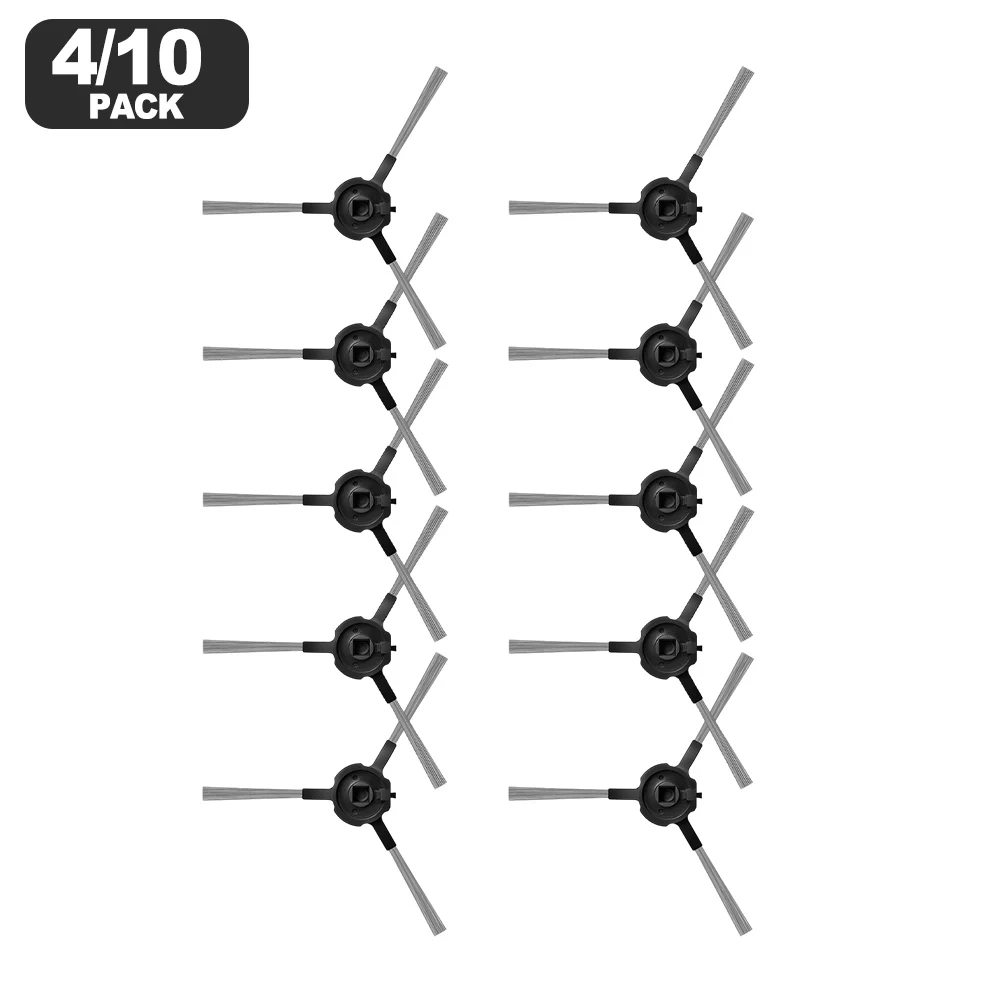 10/4PCS Replacement Side Brush Enhance Cleaning Performance Side Brushes For Airzeen Q10 Pro Vacuum Cleaner Parts Accessories