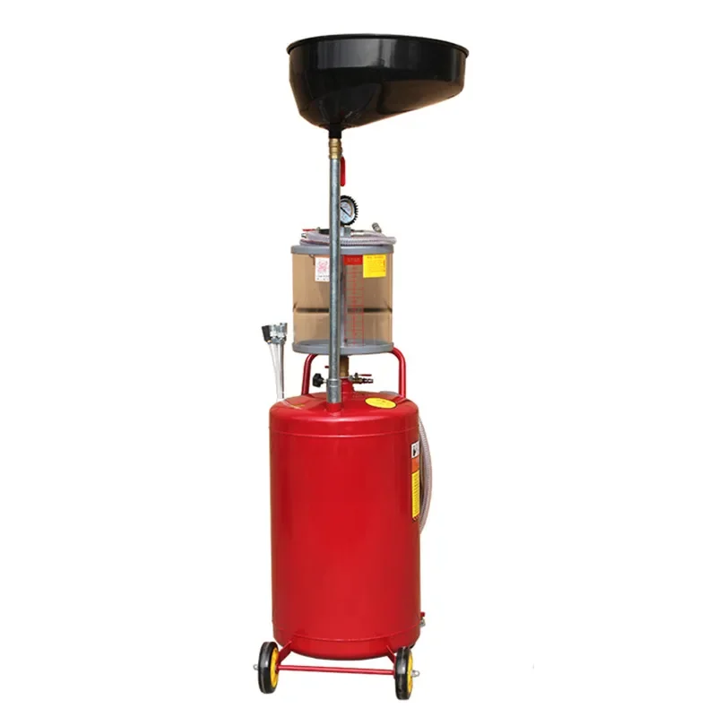 

80L Portable Extended Drain Air Mobile Waste Oil Drainer